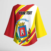 Personalized Costa Rica Heredia Province Kimono Sleeve Blouse - Wonder Print Shop