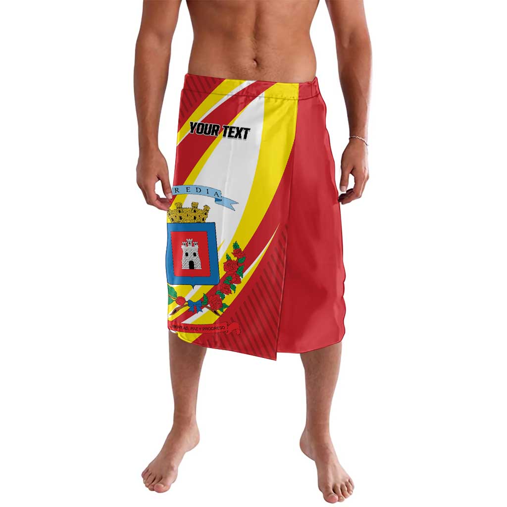 Personalized Costa Rica Heredia Province Lavalava - Wonder Print Shop