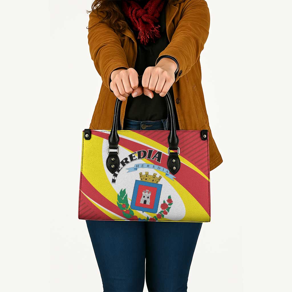 Costa Rica Heredia Province Leather Bag - Wonder Print Shop