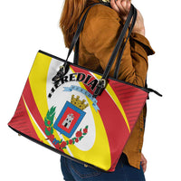 Costa Rica Heredia Province Leather Tote Bag - Wonder Print Shop