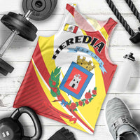 Personalized Costa Rica Heredia Province Men Tank Top - Wonder Print Shop