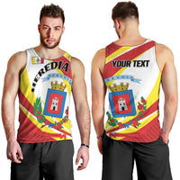 Personalized Costa Rica Heredia Province Men Tank Top - Wonder Print Shop
