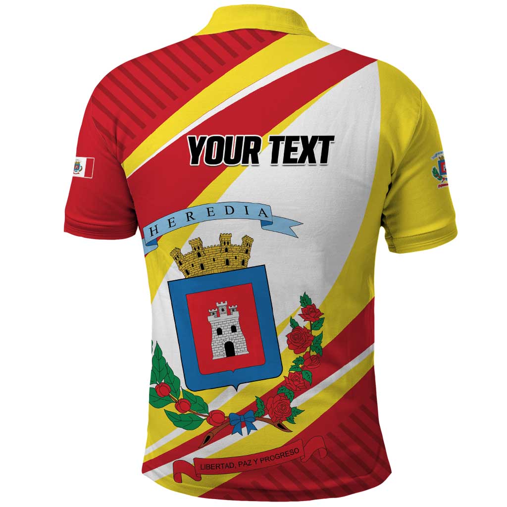 Personalized Costa Rica Heredia Province Polo Shirt - Wonder Print Shop