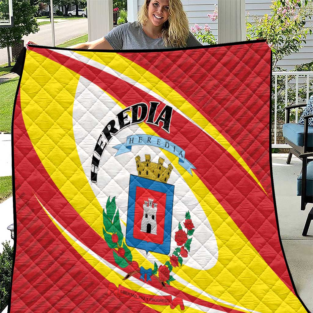 Costa Rica Heredia Province Quilt - Wonder Print Shop
