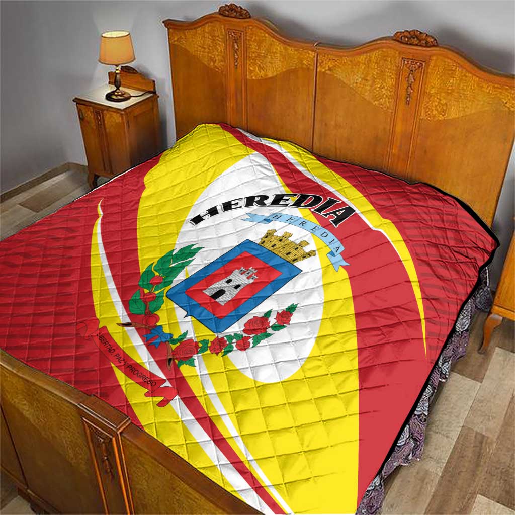 Costa Rica Heredia Province Quilt - Wonder Print Shop