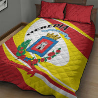 Costa Rica Heredia Province Quilt Bed Set - Wonder Print Shop