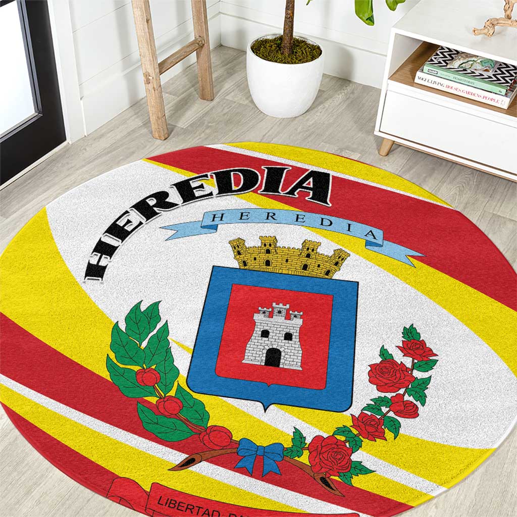 Costa Rica Heredia Province Round Carpet - Wonder Print Shop