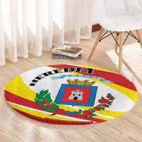 Costa Rica Heredia Province Round Carpet - Wonder Print Shop