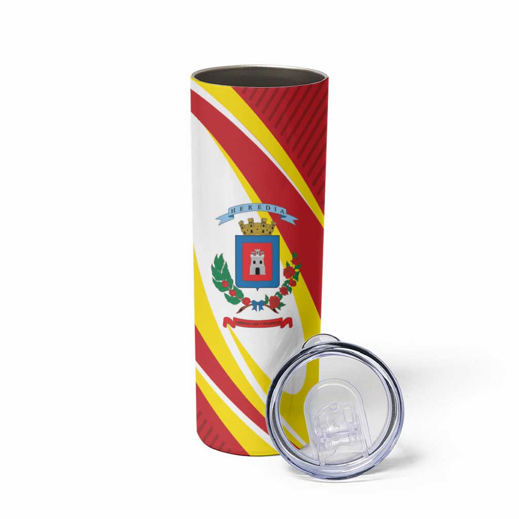 Costa Rica Heredia Province Skinny Tumbler - Wonder Print Shop