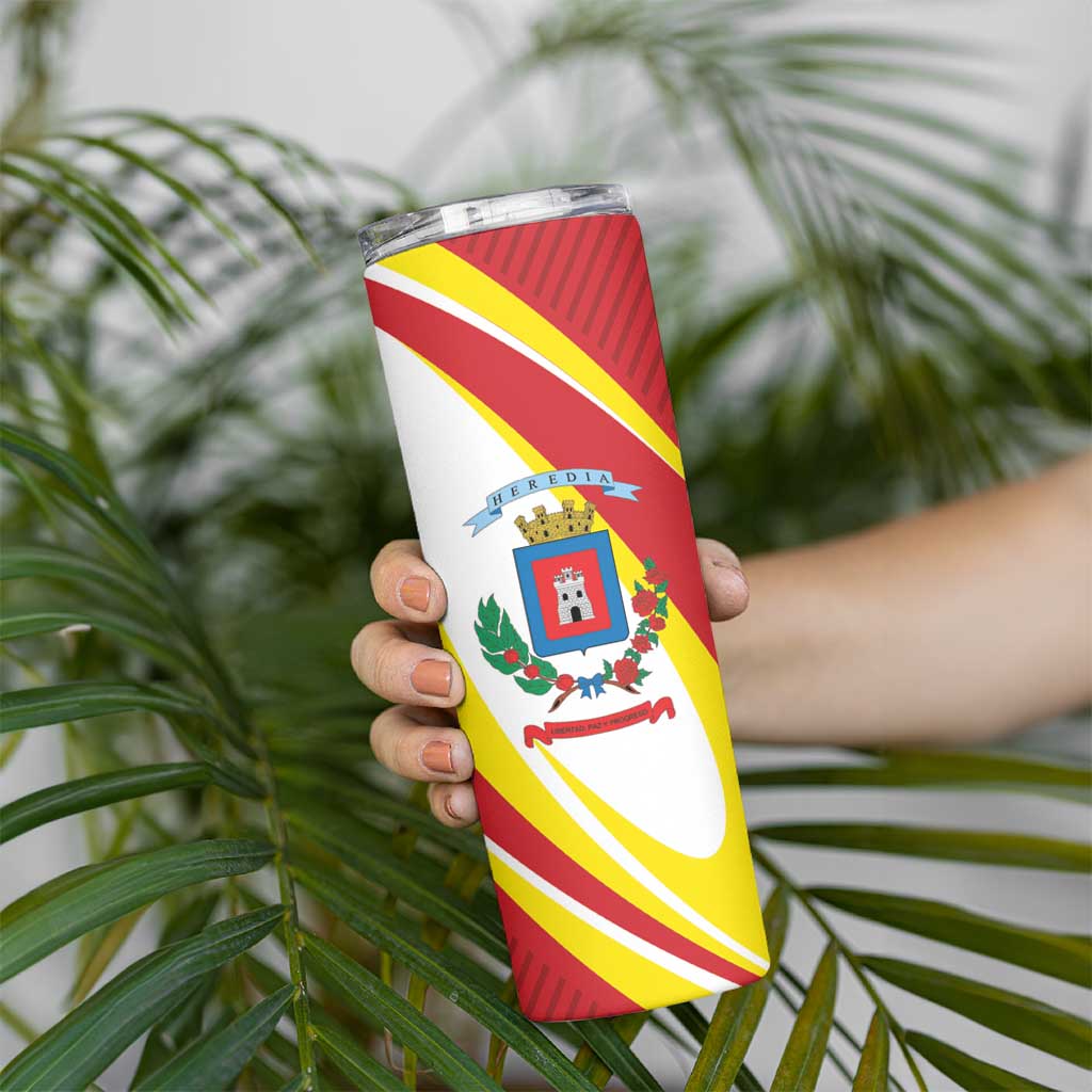 Costa Rica Heredia Province Skinny Tumbler - Wonder Print Shop