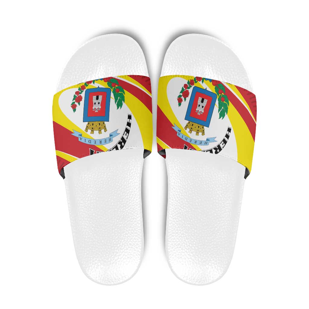 Costa Rica Heredia Province Slide Sandals - Wonder Print Shop
