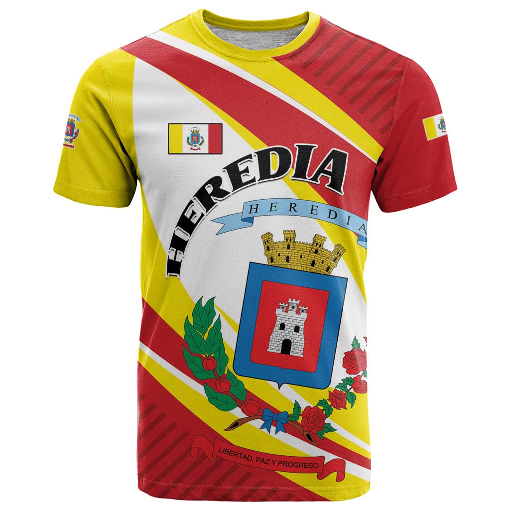 Personalized Costa Rica Heredia Province T Shirt - Wonder Print Shop