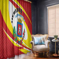 Costa Rica Heredia Province Window Curtain - Wonder Print Shop