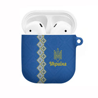 Ukrainian Tryzub Pattern AirPods Case