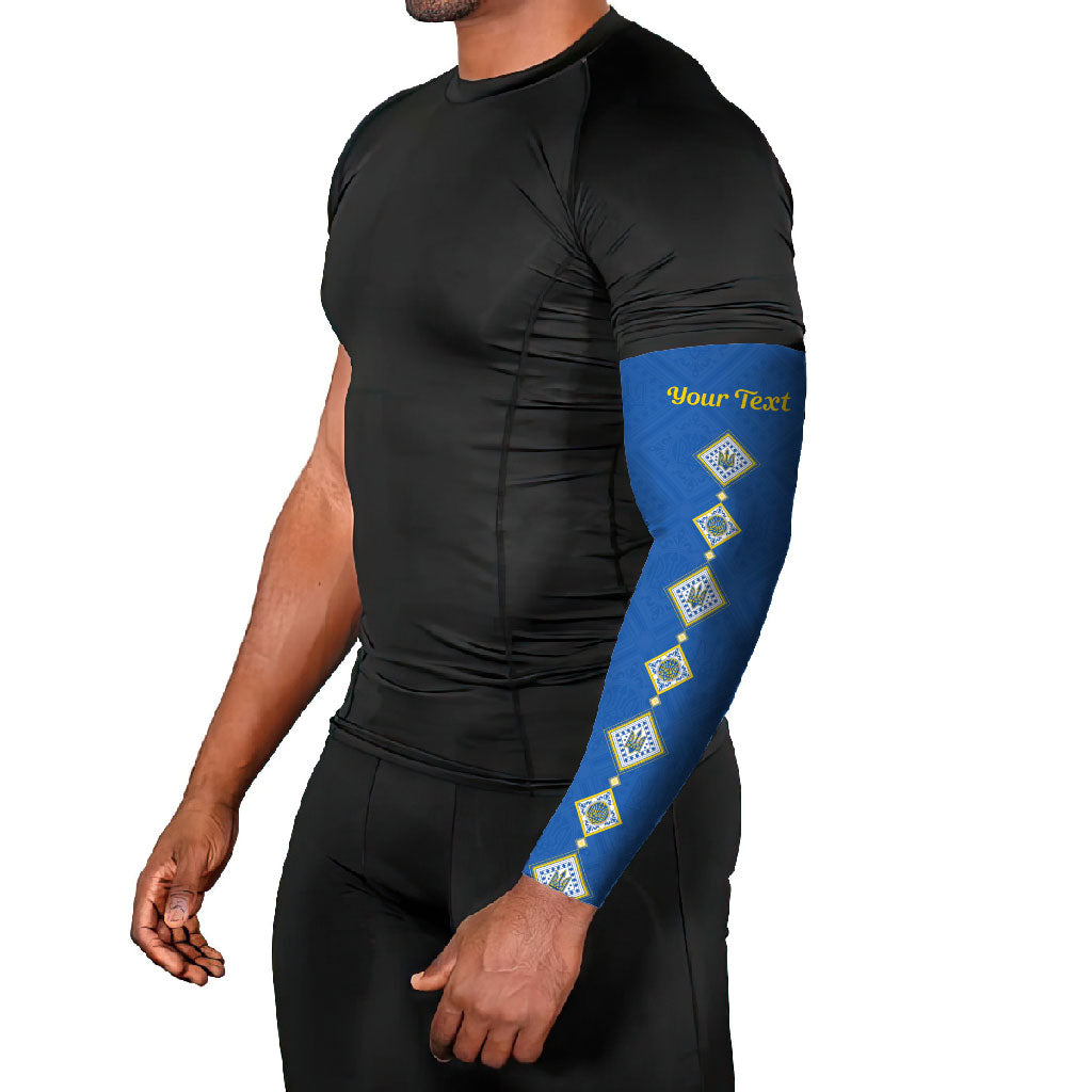 Personalised Ukrainian Tryzub Pattern Arm Sleeves