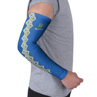 Personalised Ukrainian Tryzub Pattern Arm Sleeves