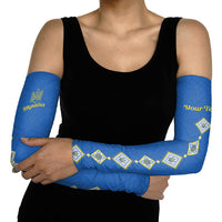 Personalised Ukrainian Tryzub Pattern Arm Sleeves