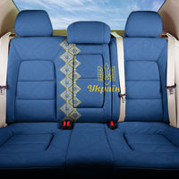 Ukrainian Tryzub Pattern Back Car Seat Cover