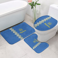 Ukrainian Tryzub Pattern Bathroom Set