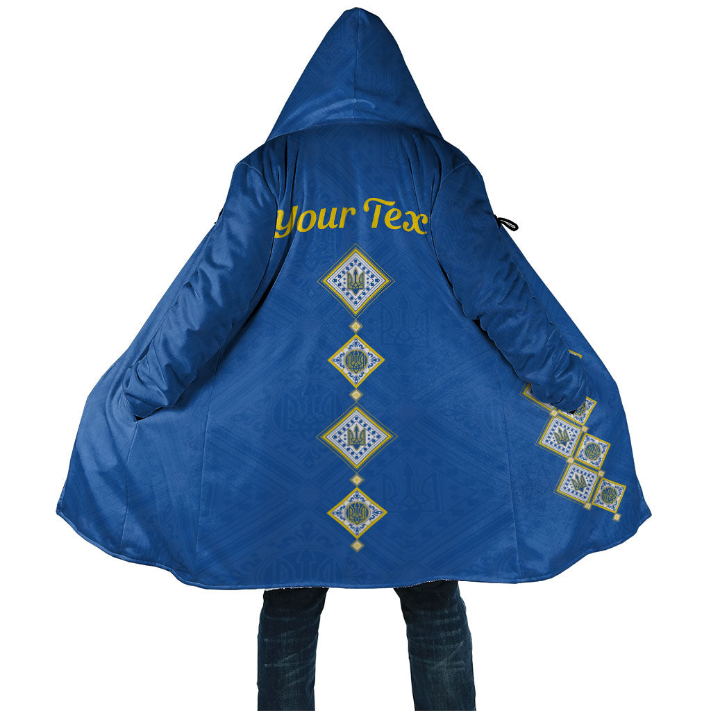 Personalised Ukrainian Tryzub Pattern Cloak