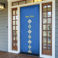 Personalised Ukrainian Tryzub Pattern Door Cover