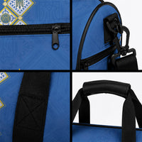 Ukrainian Tryzub Pattern Duffle Bag