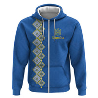 Personalised Ukrainian Tryzub Pattern Hoodie