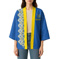 Personalised Ukrainian Tryzub Pattern Kimono