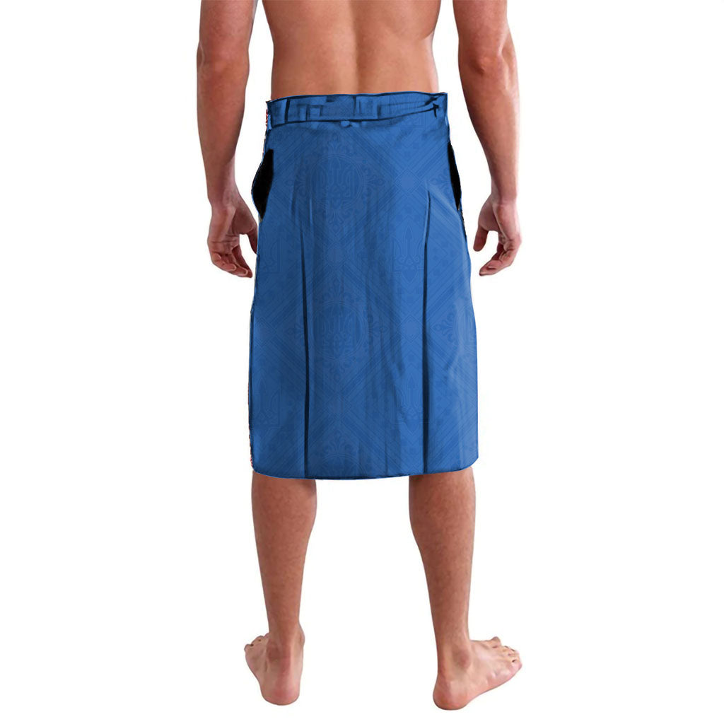 Personalised Ukrainian Tryzub Pattern Lavalava