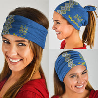 Ukrainian Tryzub Pattern Neck Gaiter