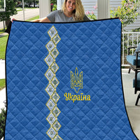 Ukrainian Tryzub Pattern Quilt