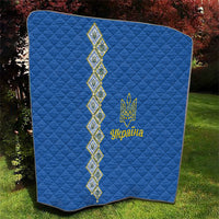 Ukrainian Tryzub Pattern Quilt