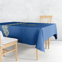 Ukrainian Tryzub Pattern Tablecloth