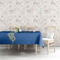 Ukrainian Tryzub Pattern Tablecloth