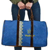 Ukrainian Tryzub Pattern Travel Bag