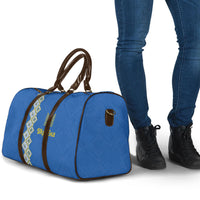 Ukrainian Tryzub Pattern Travel Bag