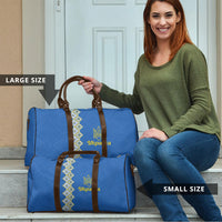 Ukrainian Tryzub Pattern Travel Bag