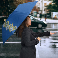Ukrainian Tryzub Pattern Umbrella