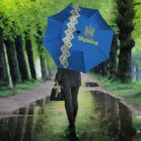 Ukrainian Tryzub Pattern Umbrella