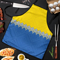 Ukraine Trident Symbol Apron Ukrainian Flag Inspired