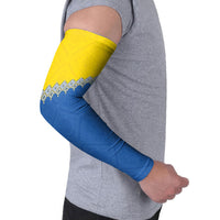 Ukraine Trident Symbol Arm Sleeves Ukrainian Flag Inspired
