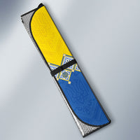 Ukraine Trident Symbol Auto Sun Shade Ukrainian Flag Inspired