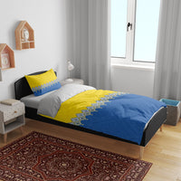 Ukraine Trident Symbol Bedding Set Ukrainian Flag Inspired