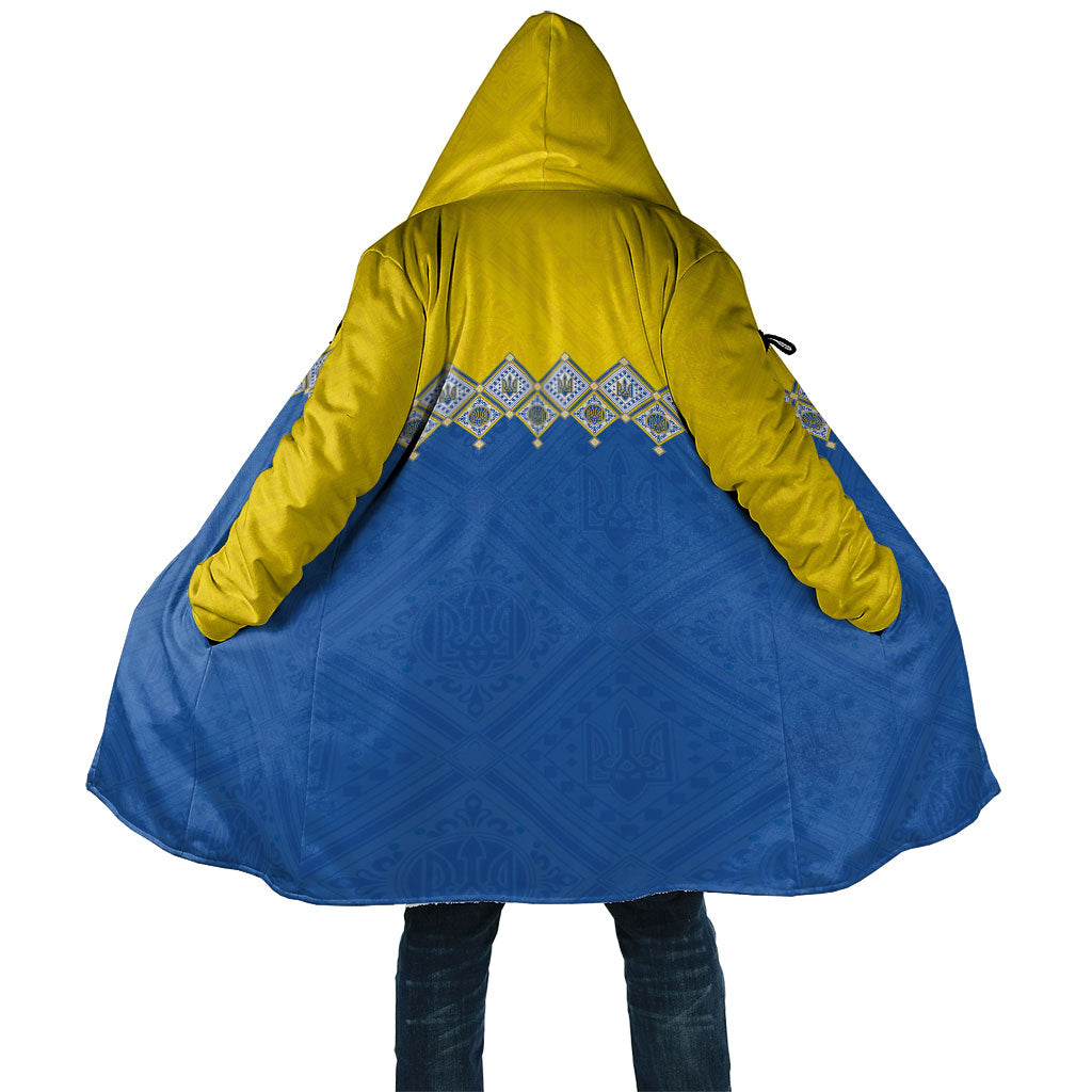 Ukraine Trident Symbol Cloak Ukrainian Flag Inspired