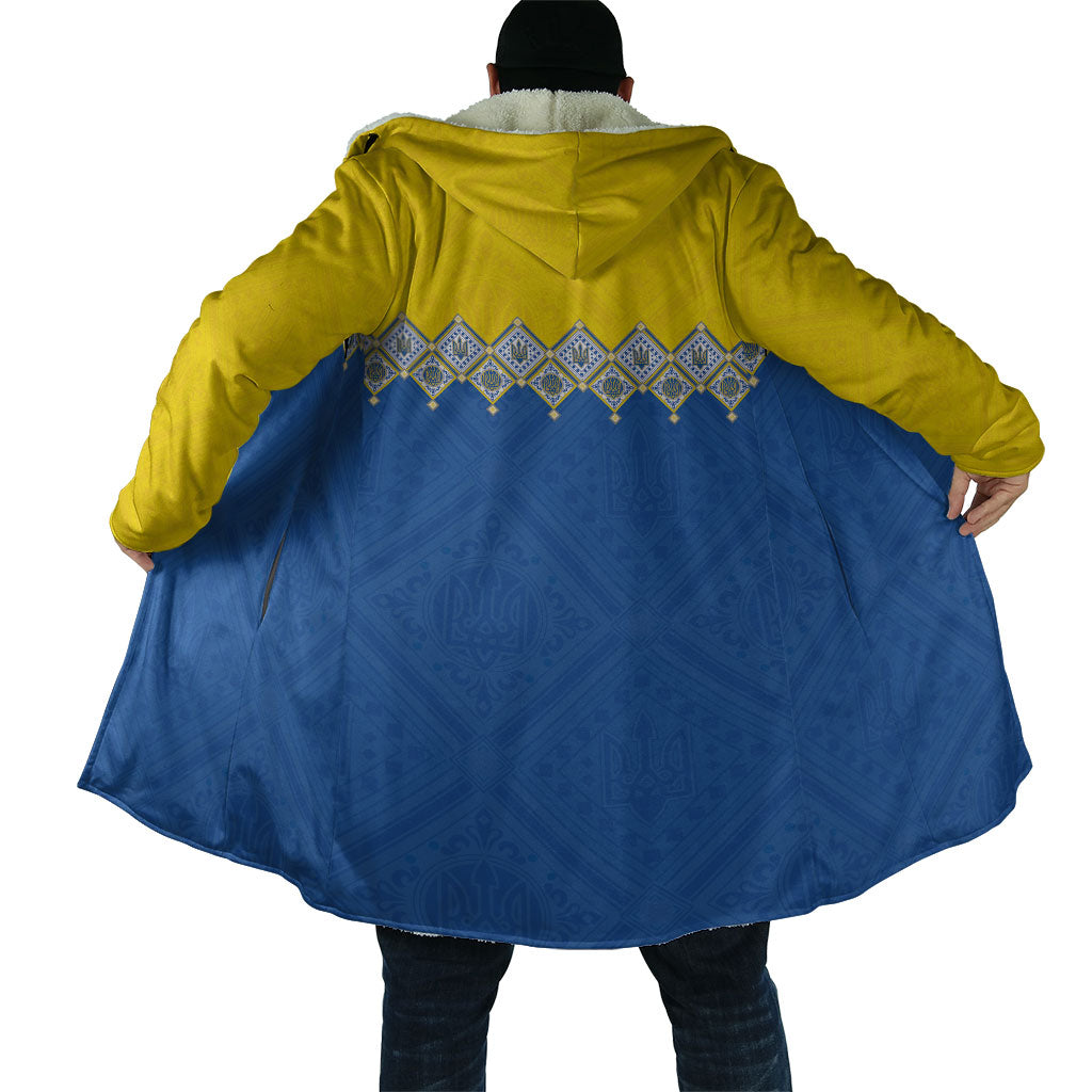 Ukraine Trident Symbol Cloak Ukrainian Flag Inspired