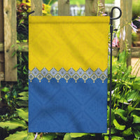Ukraine Trident Symbol Garden Flag Ukrainian Flag Inspired