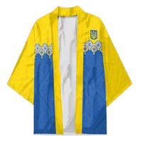 Ukraine Trident Symbol Kimono Ukrainian Flag Inspired