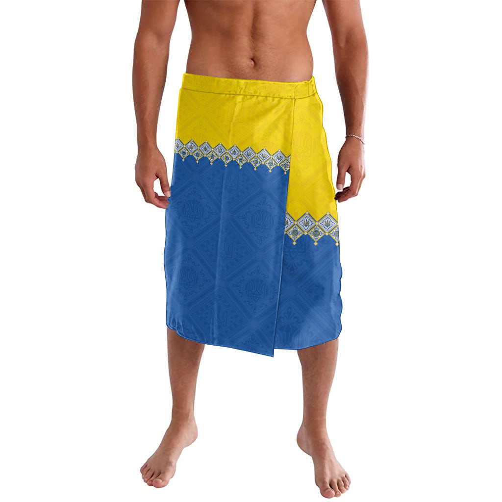 Ukraine Trident Symbol Lavalava Ukrainian Flag Inspired