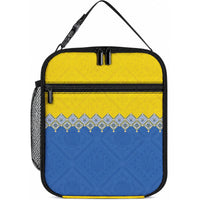 Ukraine Trident Symbol Lunch Bag Ukrainian Flag Inspired