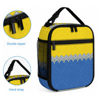 Ukraine Trident Symbol Lunch Bag Ukrainian Flag Inspired